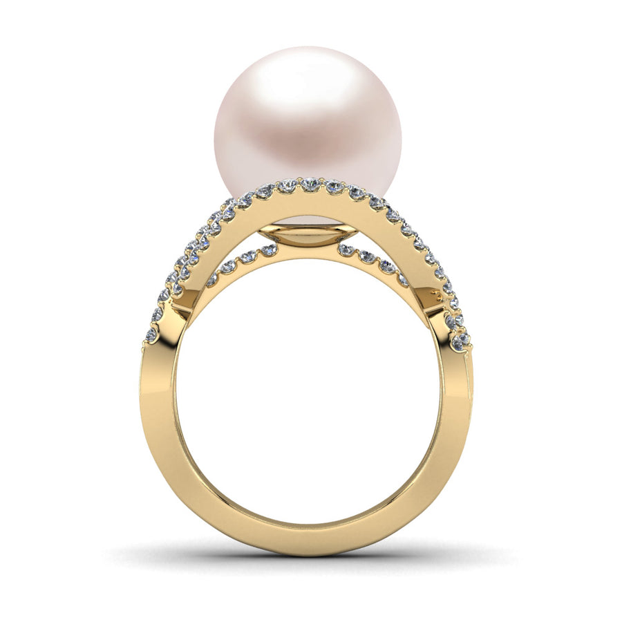 Pearl Twist Ring
