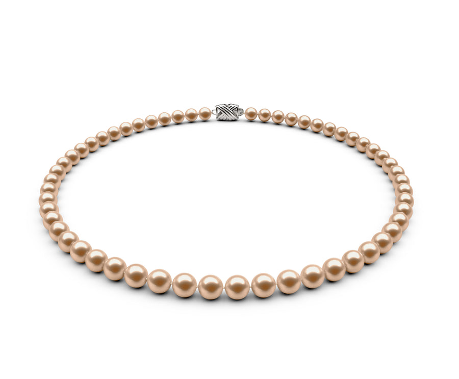 6-6.5mm AAA Peach Freshwater Necklace