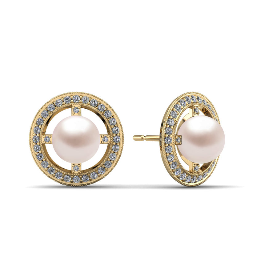 Celestial Pearl Earrings
