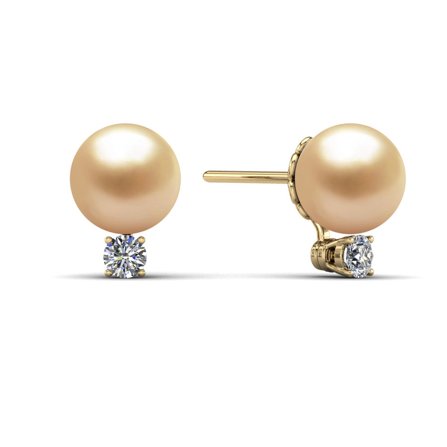 Brilliant Pearl Studs