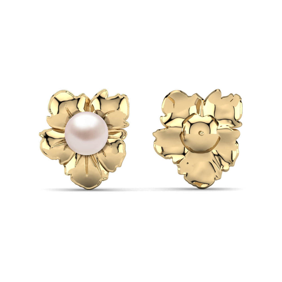 Golden Blossom Earrings