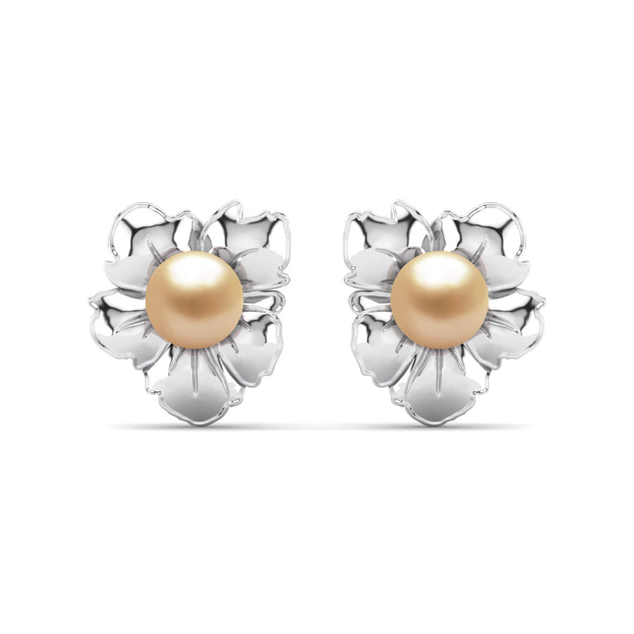 Golden Blossom Earrings