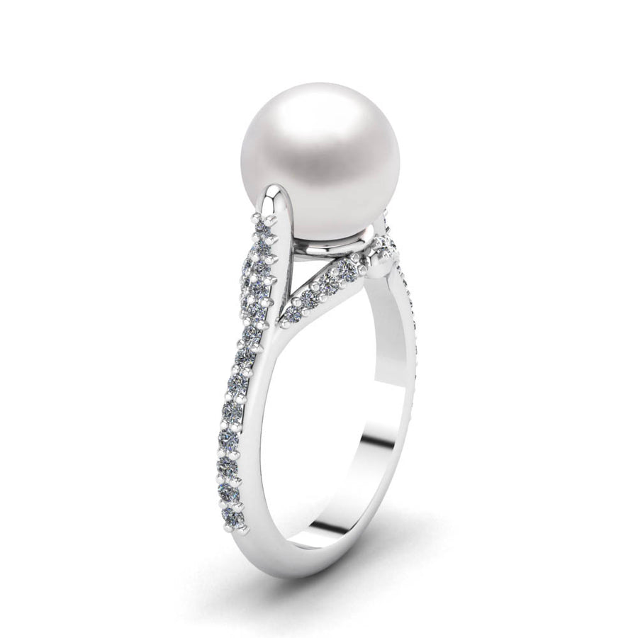 At-Attention Pearl Ring
