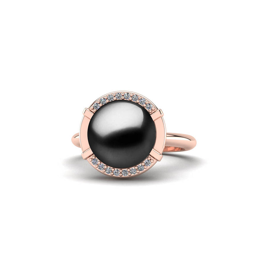 Globe Pearl Ring - Scale Test