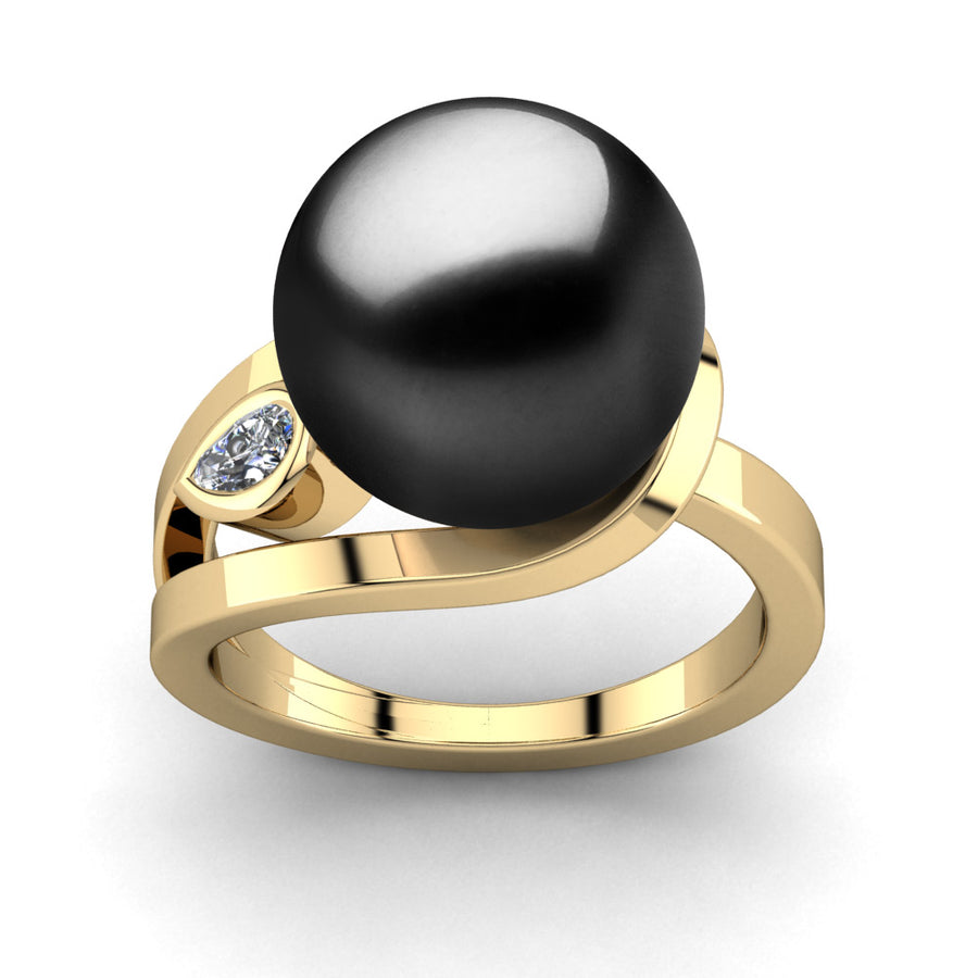 Easygoing Pearl Ring