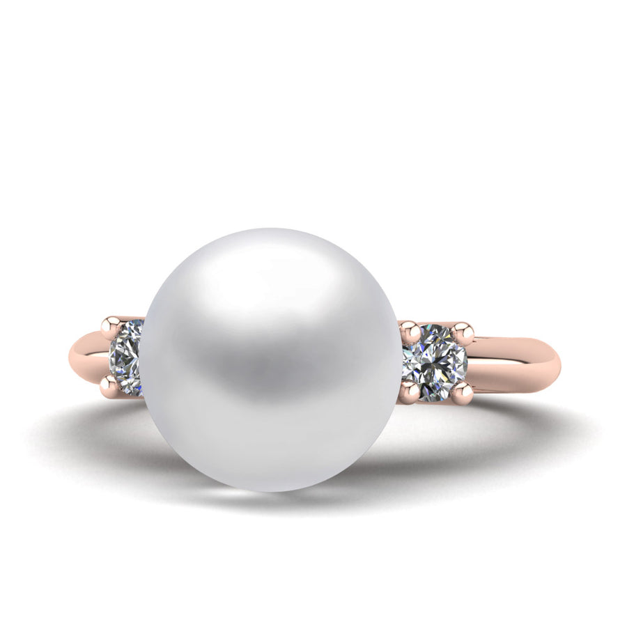 Generations Pearl Ring-18K Rose Gold-South Sea-South Sea White