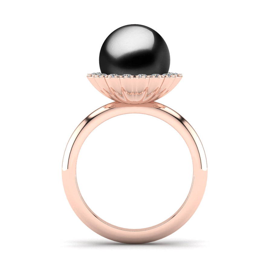 Ruff Pearl Ring