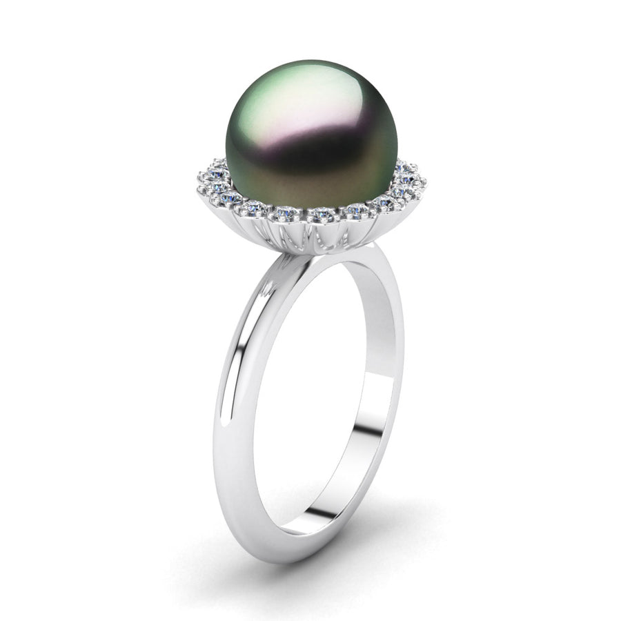 Ruff Pearl Ring