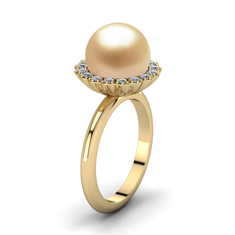 Ruff Pearl Ring