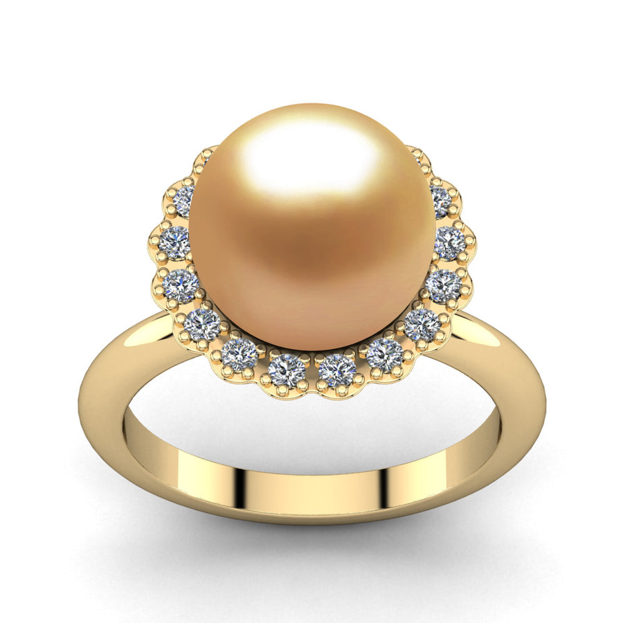 Buy Jazz And Sizzle Rose Gold-Plated White CZ-Studded Pearl Ring Online At  Best Price @ Tata CLiQ