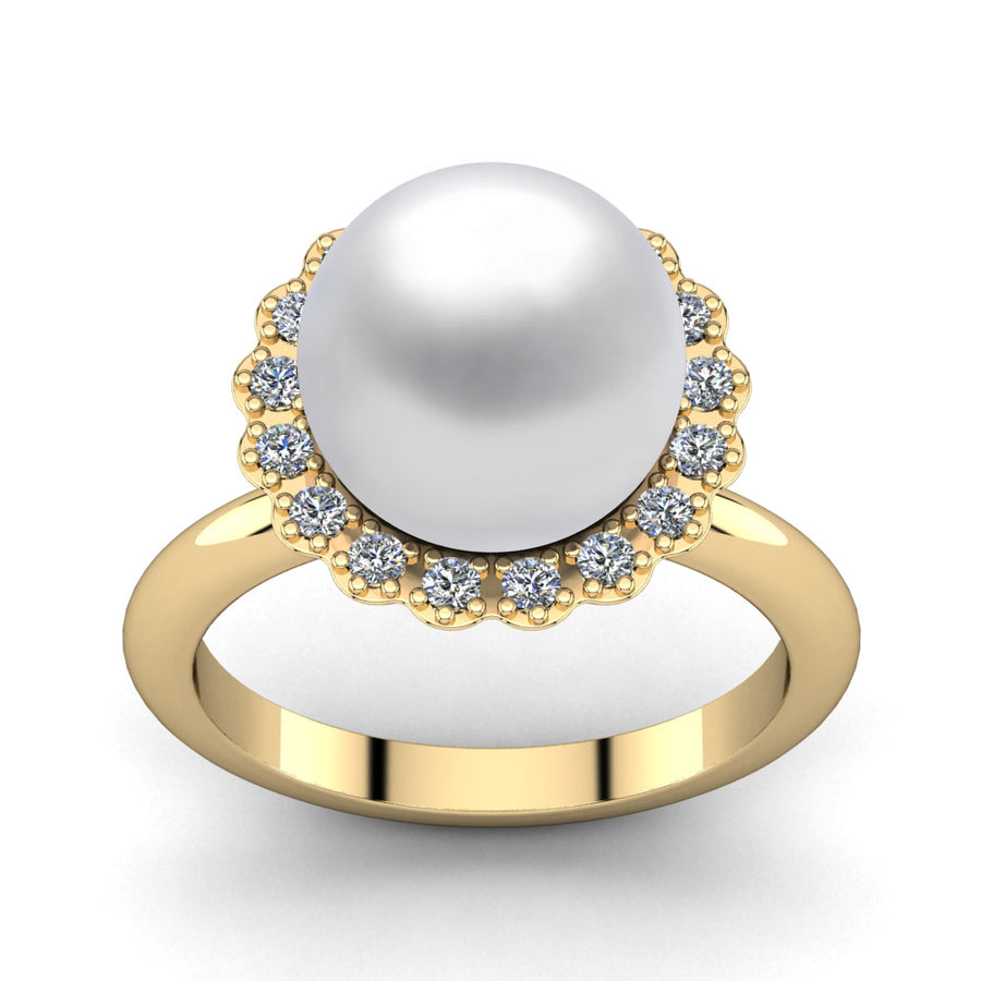 Ruff Pearl Ring