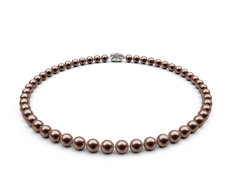 6.5-7mm AA Chocolate Freshwater Necklace