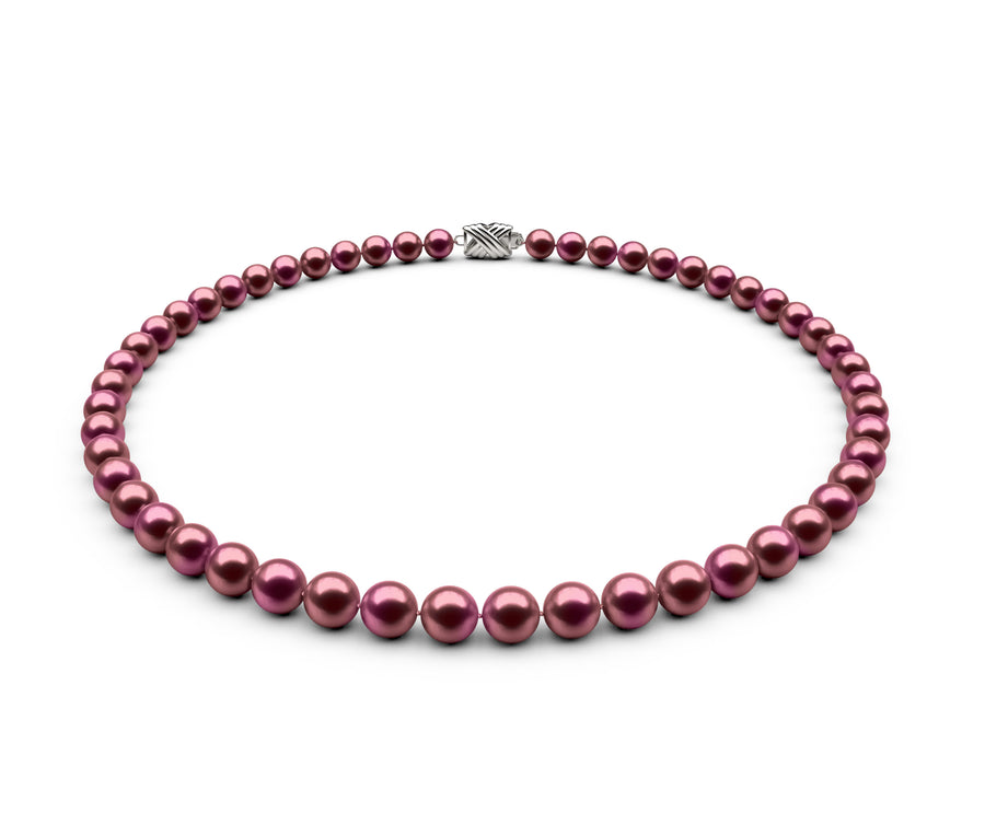 6.5-7mm AA Cranberry Freshwater Necklace