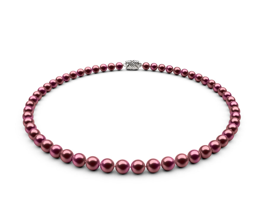 6-6.5mm AA Cranberry Freshwater Necklace