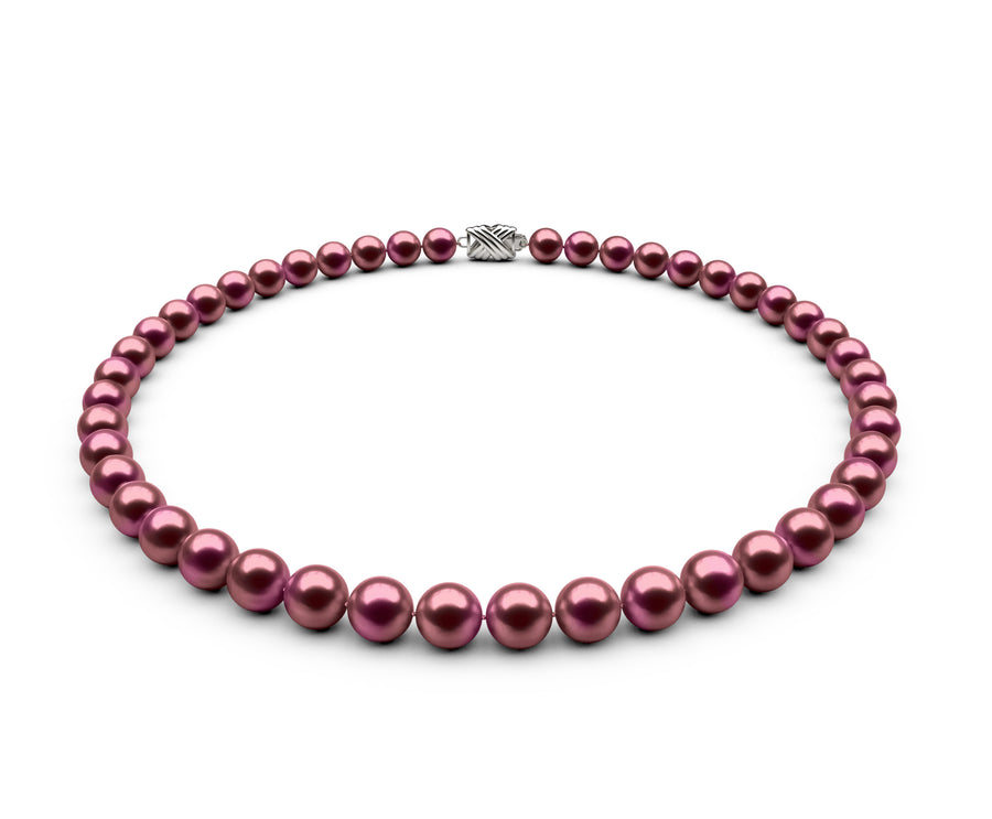 7.5-8mm AA Cranberry Freshwater Necklace