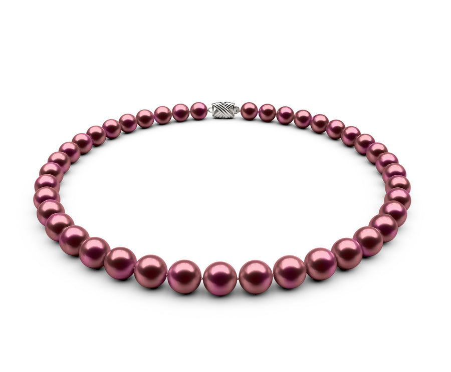 8.5-9mm AAA Cranberry Freshwater Necklace