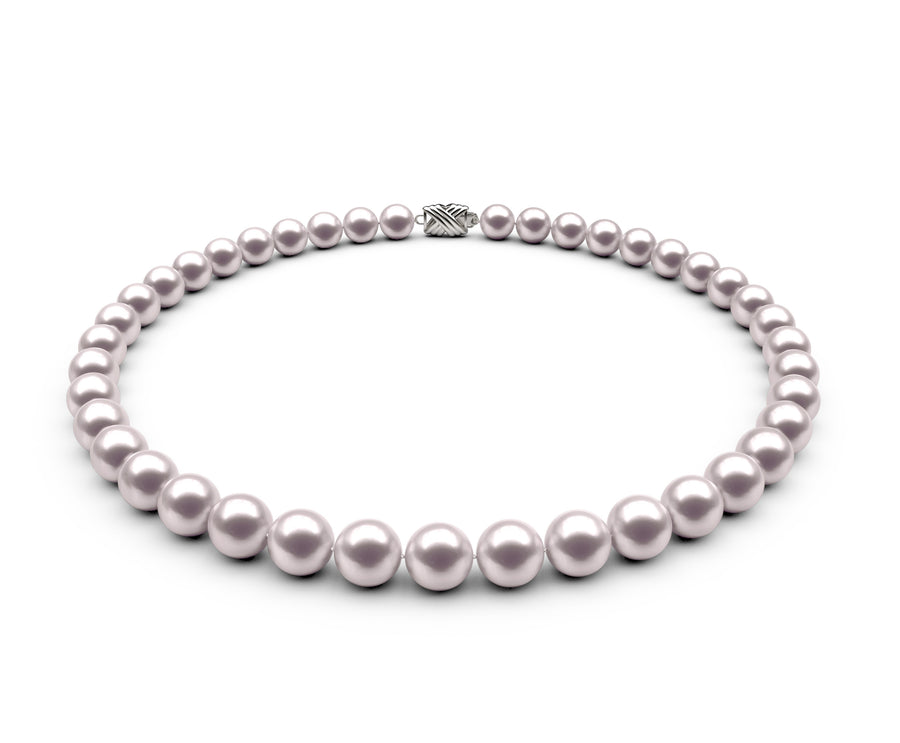 8.5-9mm AA White Freshwater Necklace
