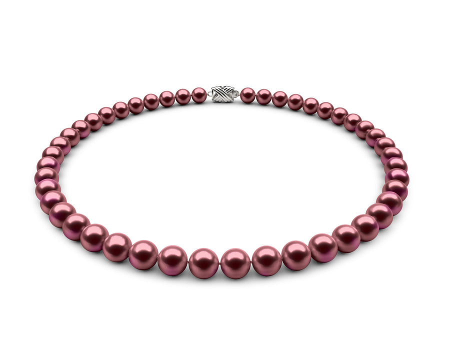 8-8.5mm AA Cranberry Freshwater Necklace